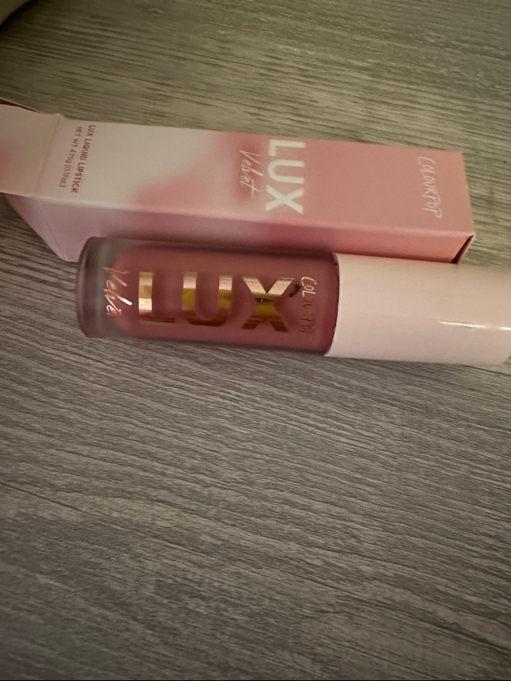 NWOT ColourPop LUX Velvet Liquid Lipstick - Mauve Pink
